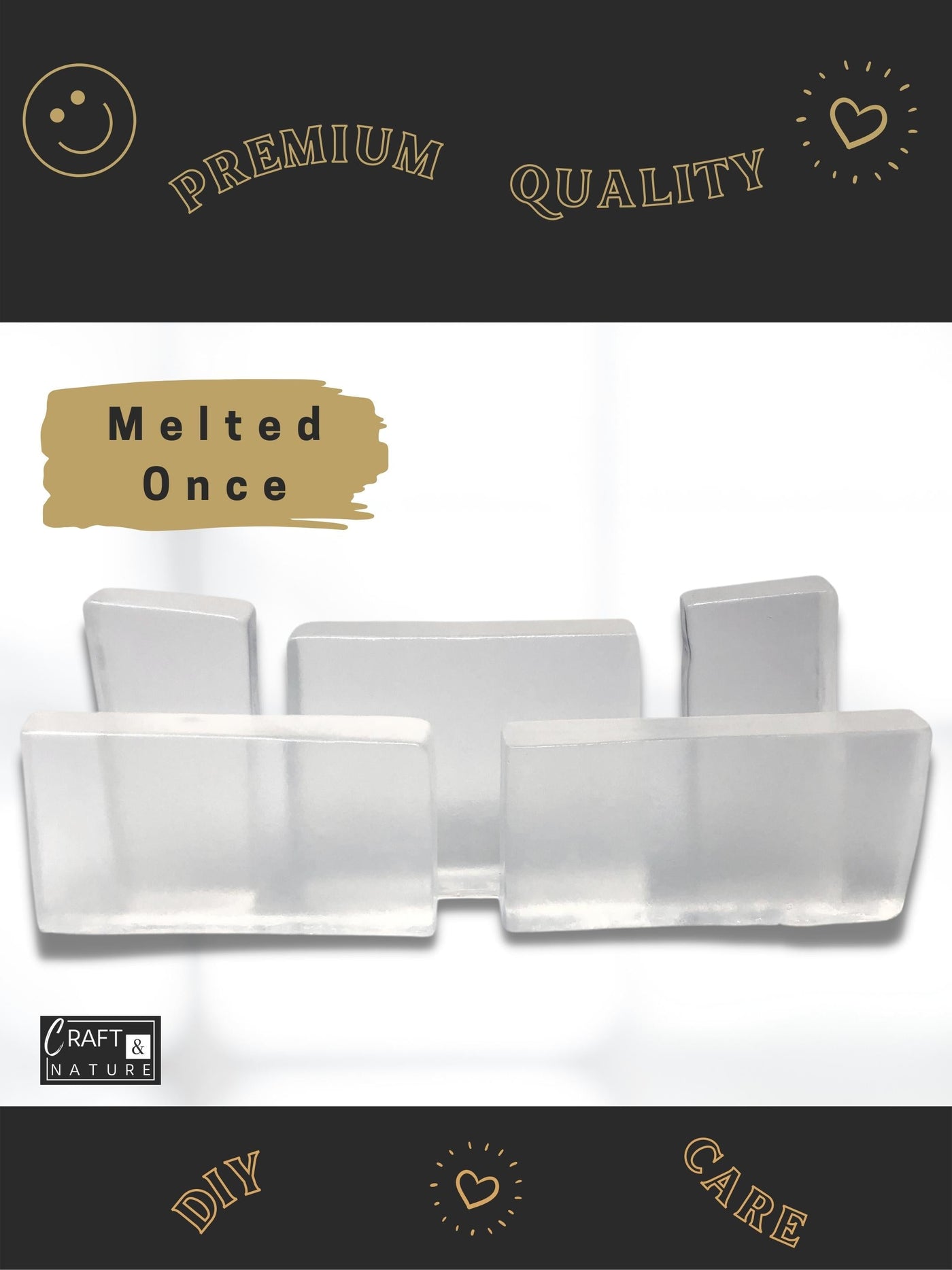 SLS Free Ultra Clear Soap Base - Diamond 2 LB X 80 PCS BULK OFFER