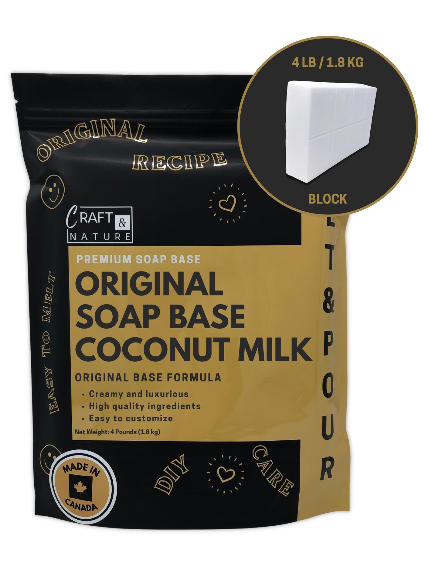 Original Soap Base - Coconut Milk