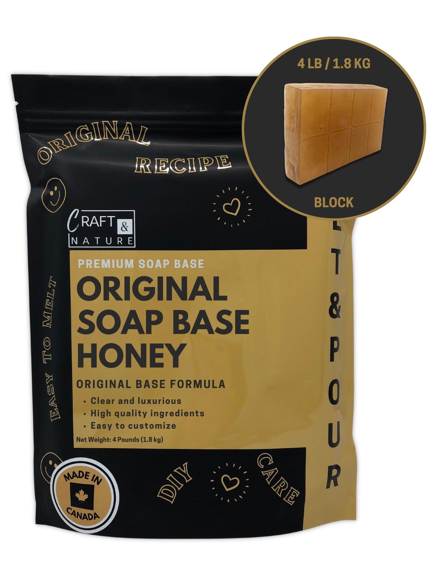 Original Soap Base - Honey