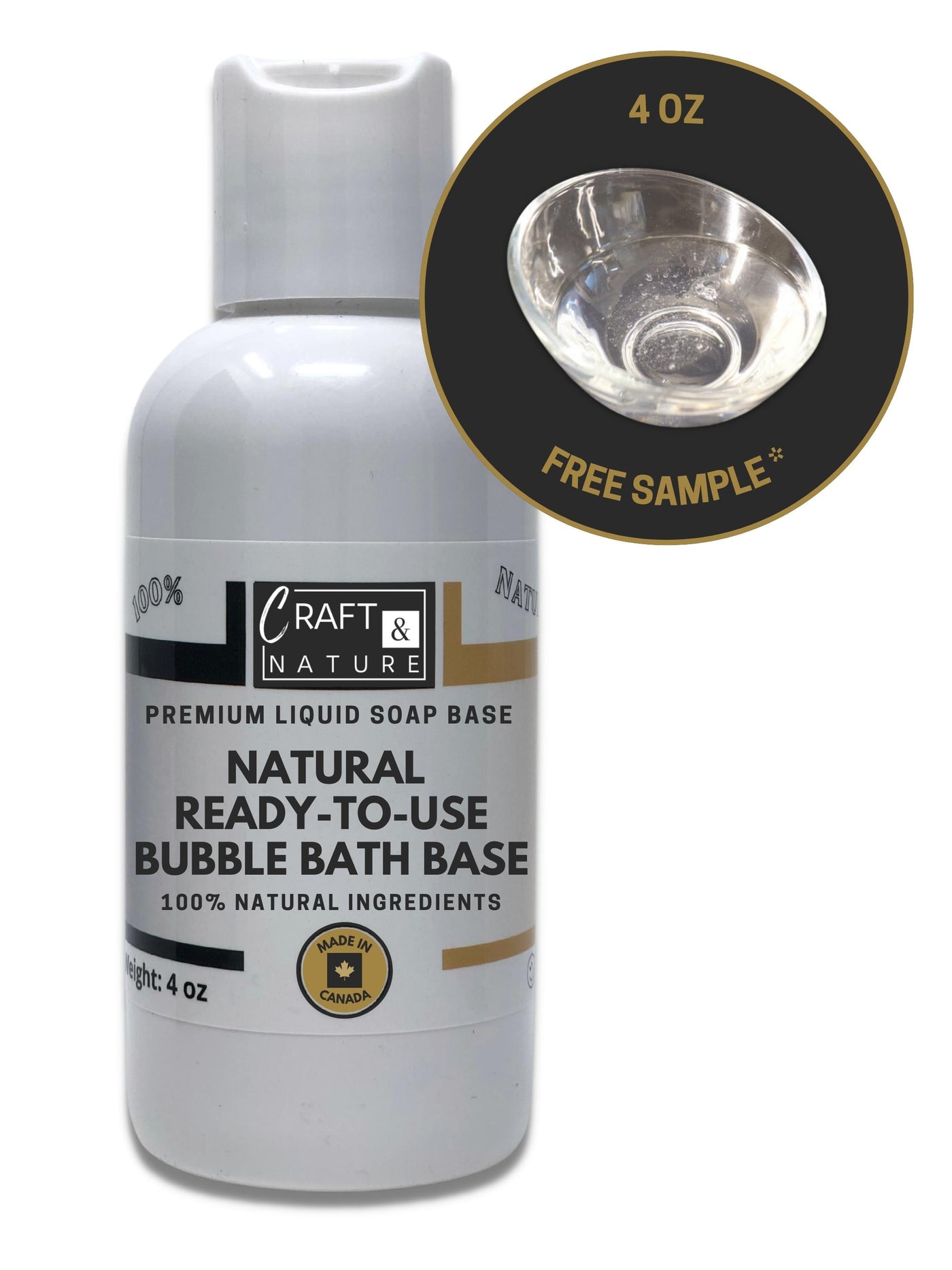 Natural Ready-To-Use Bubble Bath Base