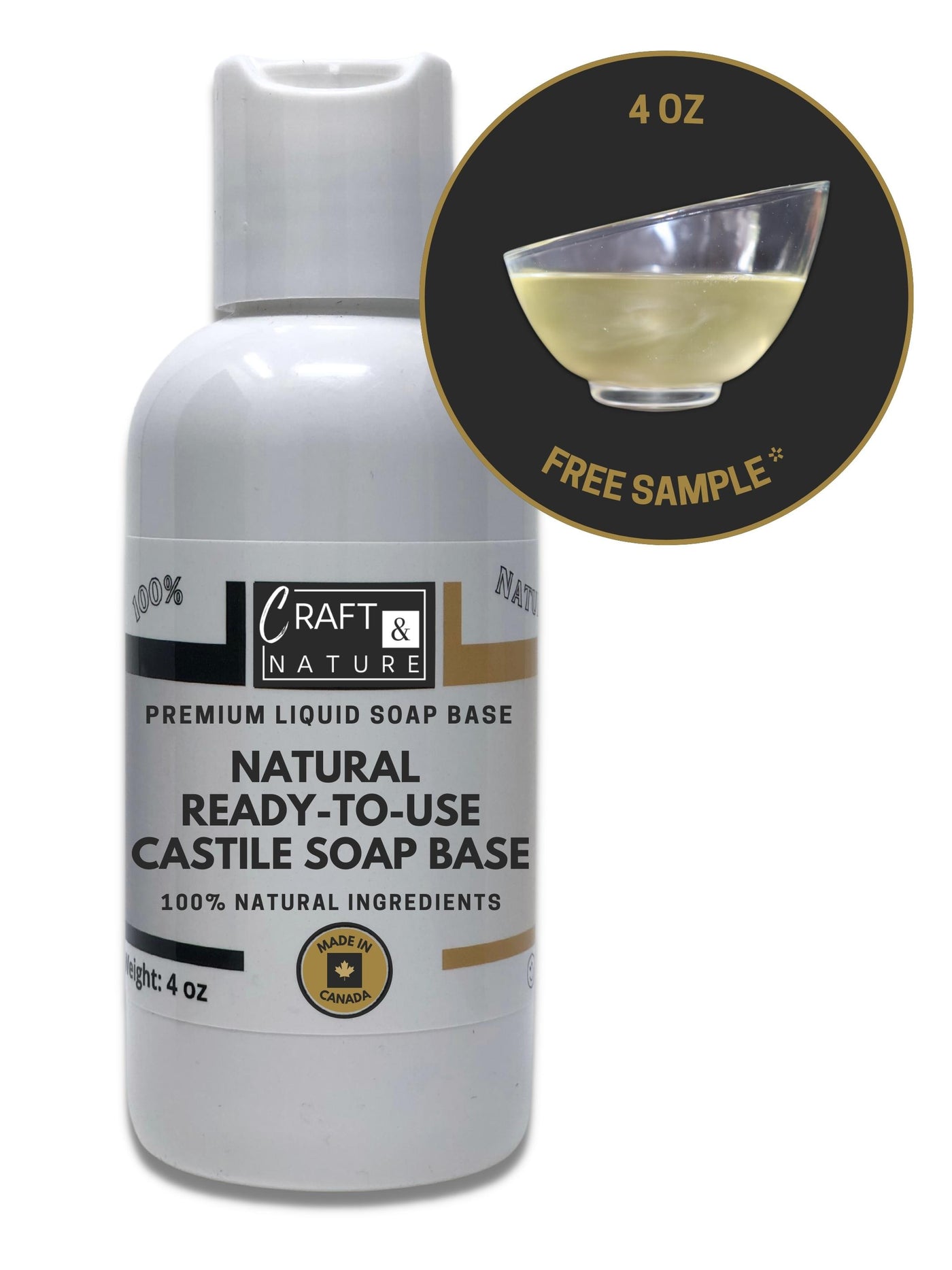 Natural Ready-To-Use Castile Body Soap Base