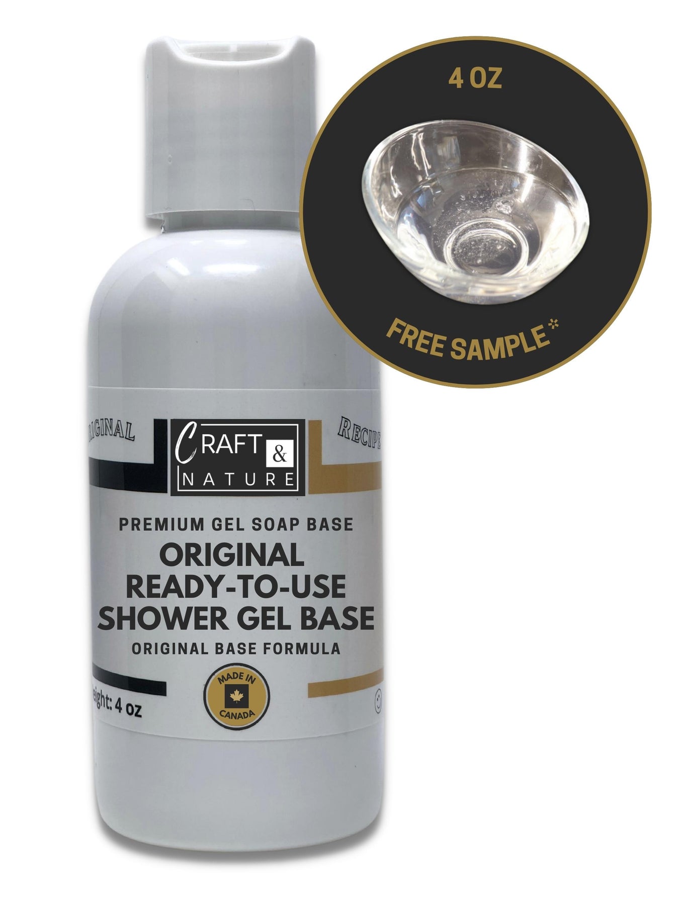 Original ReadyToUse Shower Gel Base Craft & Nature