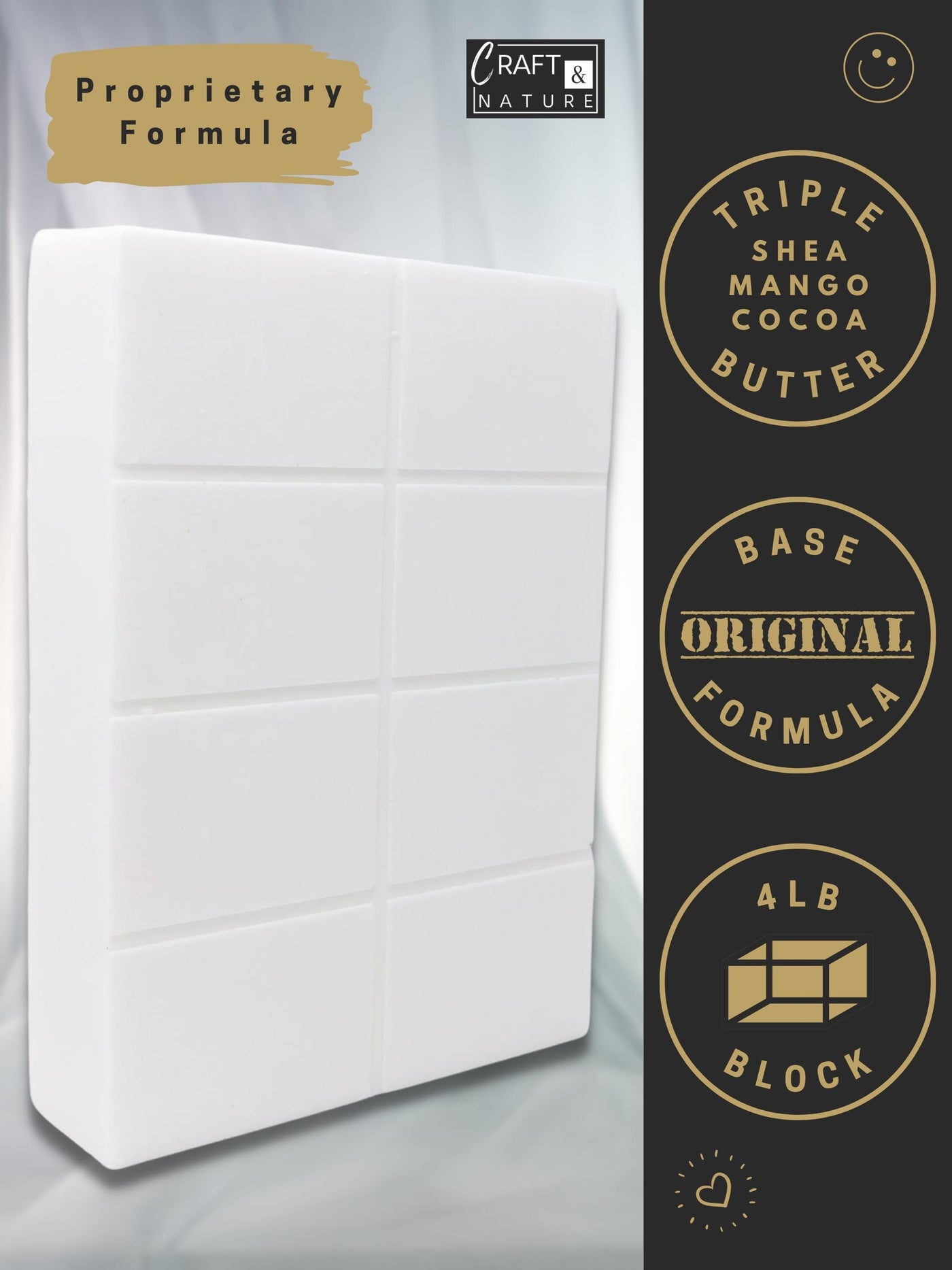 Original Soap Base - Triple Butter