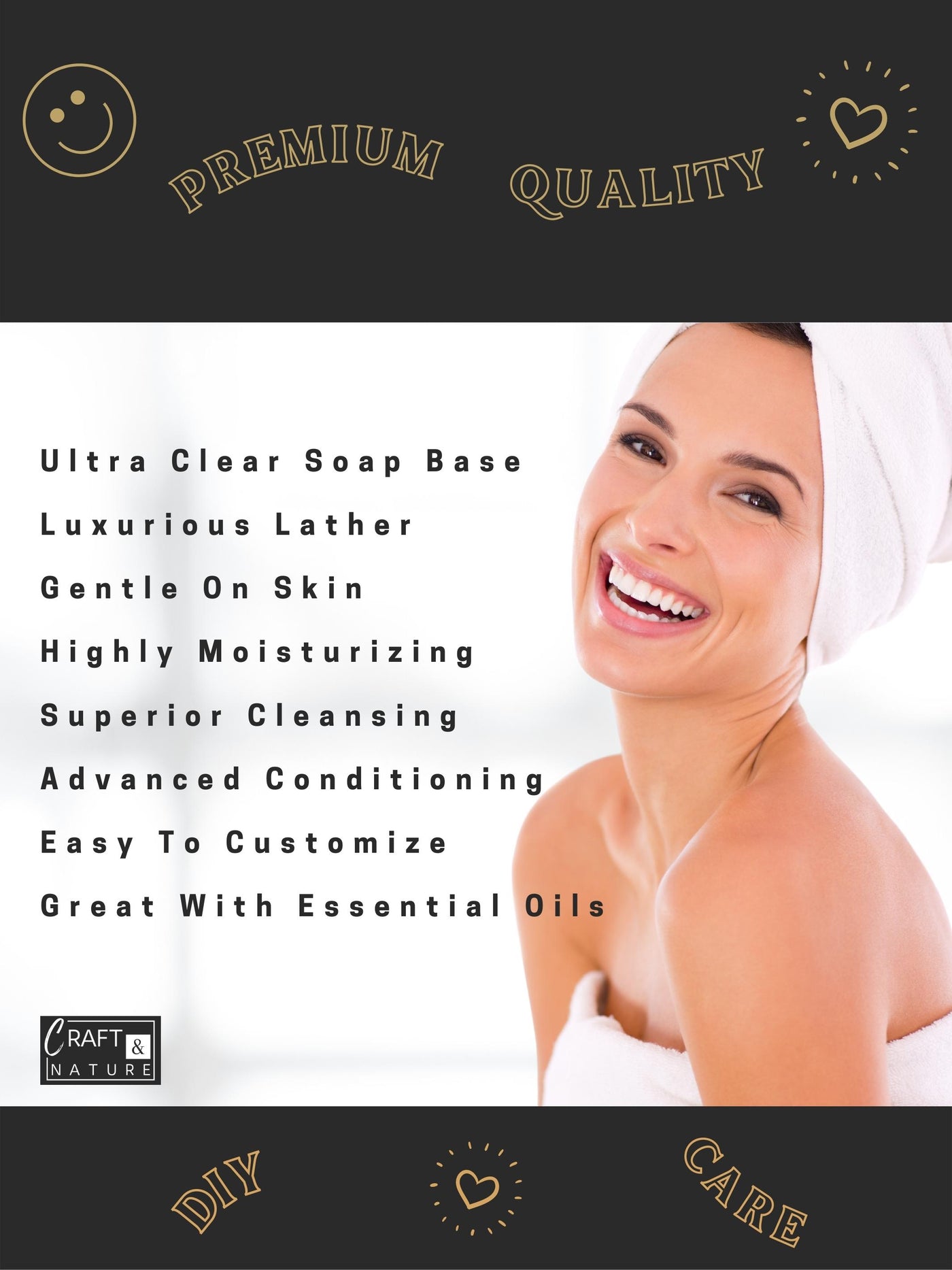 Original Ultra Clear Soap Base - Diamond